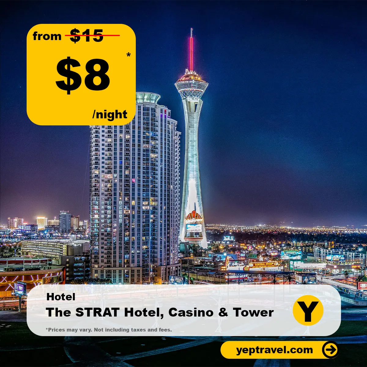 Strat Hotel las Vegas from $8 night